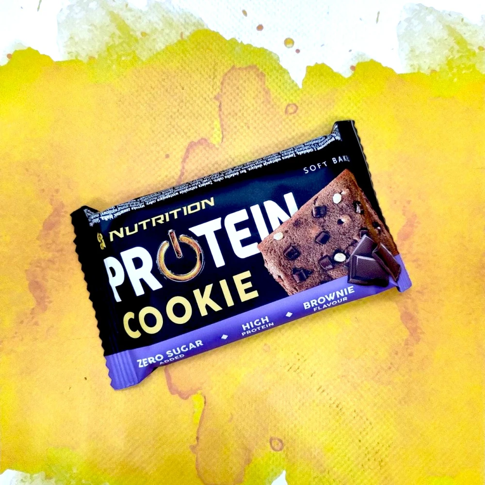 Протеиновое печенье Go On Protein Cookie 18 батончиков по 50 грамм, Chocolate Brownie (шоколадное пироженное)