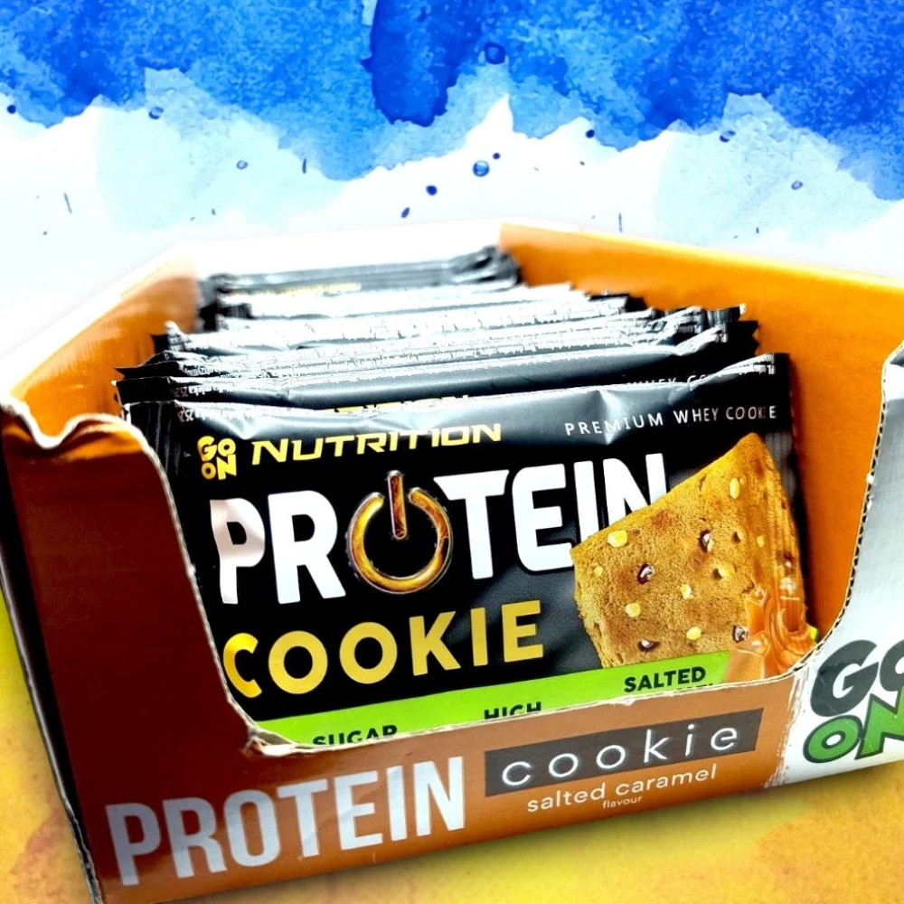 Протеиновое печенье Go On Protein Cookie 18 батончиков по 50 грамм, MIX (разные вкусы)