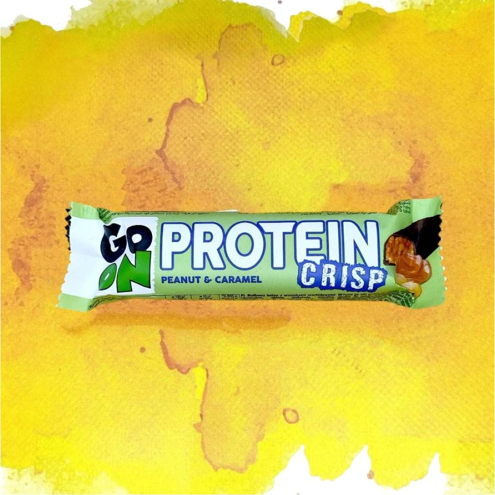 Goon Protein Crisp Bar 24x50 24 батончика по 50 грам, Peanut Butter (арахісова паста)