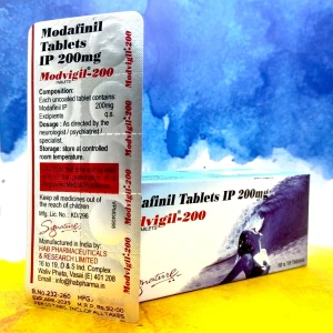 HAB Pharma Modafinil Tablets IP Modvigil 200