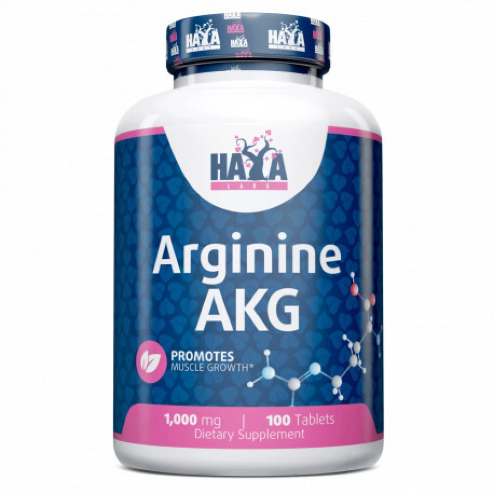 Haya Labs Arginine AKG 1000mg 100 таблеток