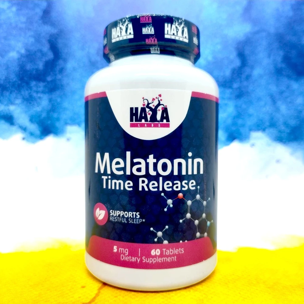 Haya Labs Melatonin (Time Release) 5mg