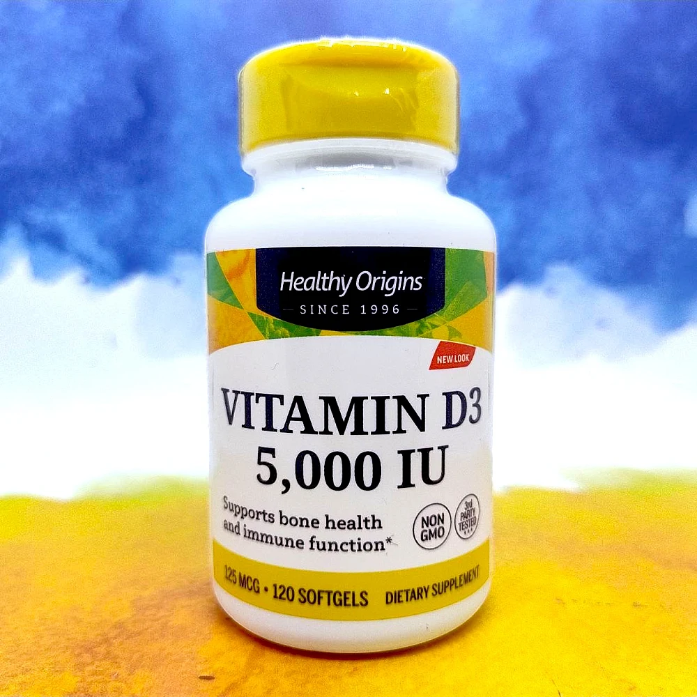 Healthy Origins Vitamin D3 in MCT Oil 5000 IU