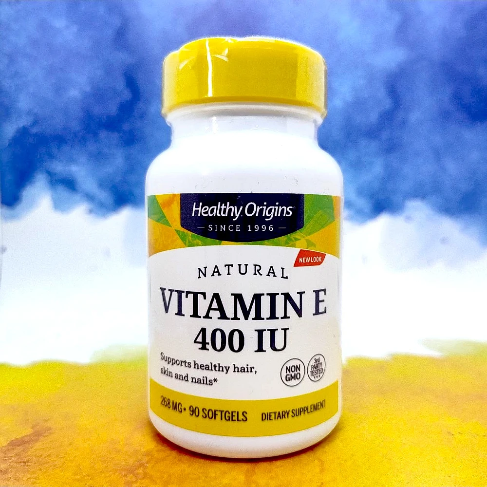 Healthy Origins Vitamin E-400 LU Natural Mixed Toco Gels
