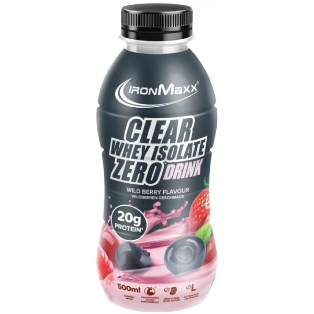 IronMaxx Clear Whey Isolate Zero 8x500 мл