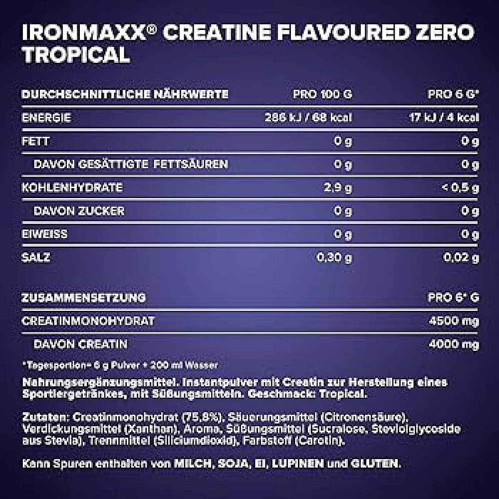 IronMaxx Creatine