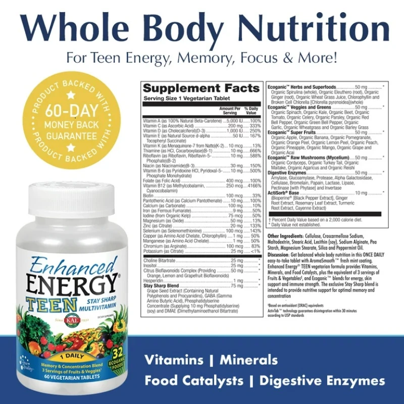 KAL Enhanced Energy Teen