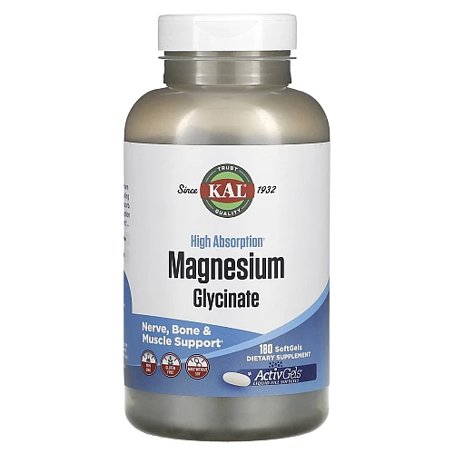 Фото KAL Magnesium Glycinate 180 капсул