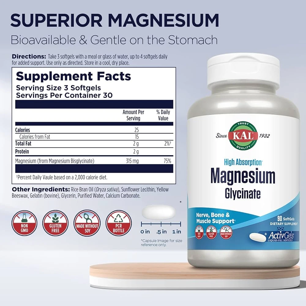 KAL Magnesium Glycinate 315