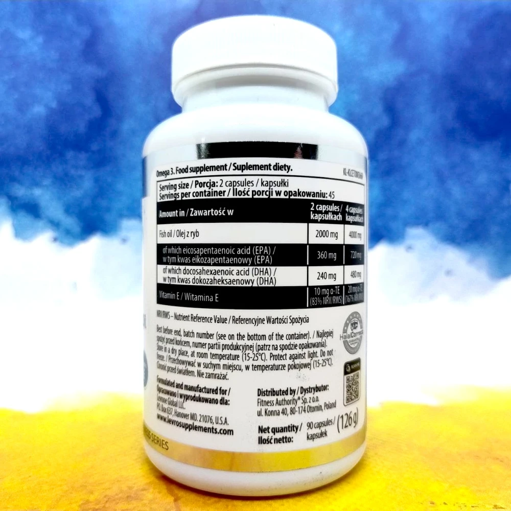 Kevin Levrone Omega-3 2000 мг