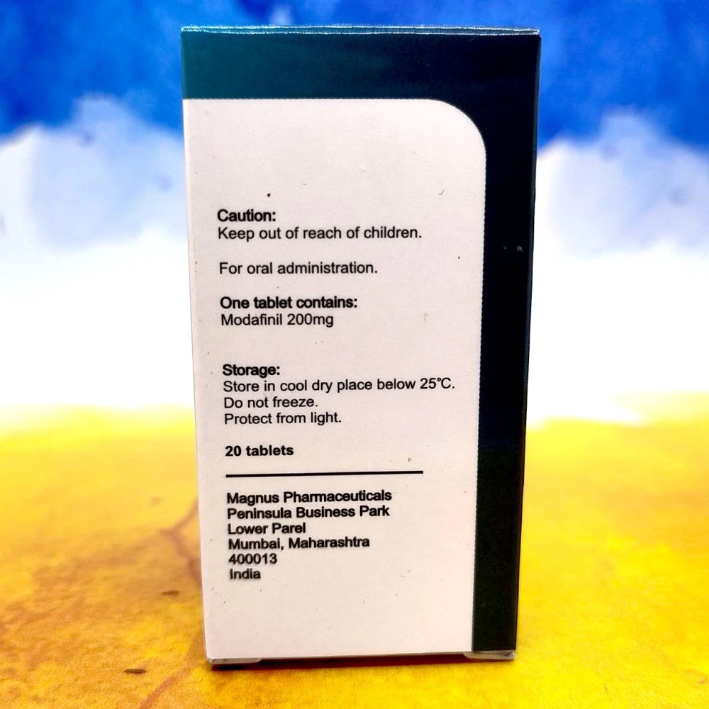 Magnus Pharmaceuticals Modafinil 200mg 20 таблеток