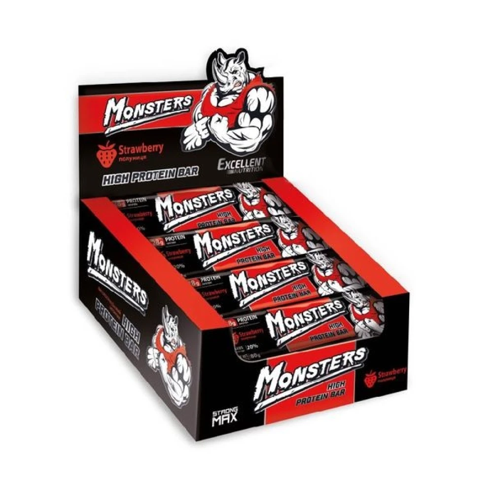 Monsters Батончики High Protein Bar