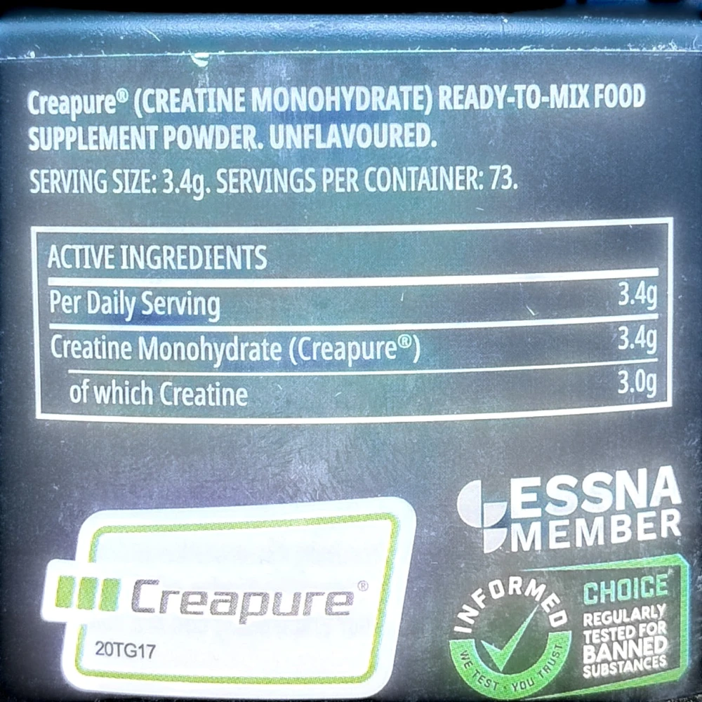 Myprotein Creapure Creatine Monohydrate