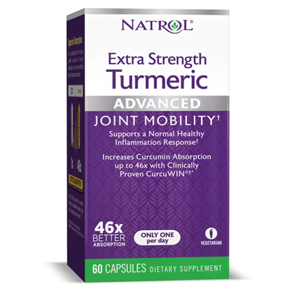 Natrol Turmeric Extra Strength 60 капсул