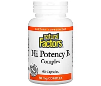 Natural Factors Hi Potency B Complex