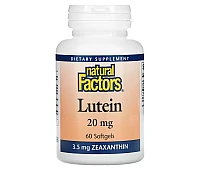 Natural Factors Lutein 20 mg