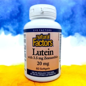 Natural Factors Lutein 20mg with Zeaxanthin 3.5mg