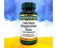 Natures Bounty Calcium Magnesium Zinc D3