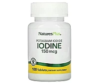 Nature's Plus Potassium Iodide 150 мкг