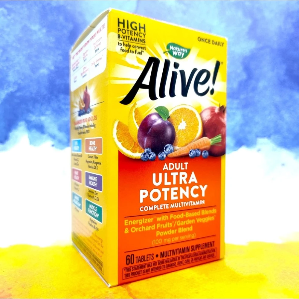 Nature's Way Alive! Adult Ultra Potency 60 таблеток