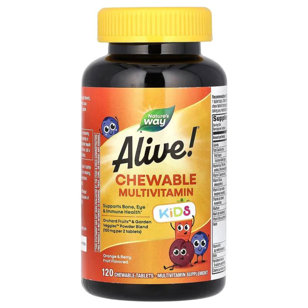 Nature's Way Alive! Kids Chewable Multivitamin