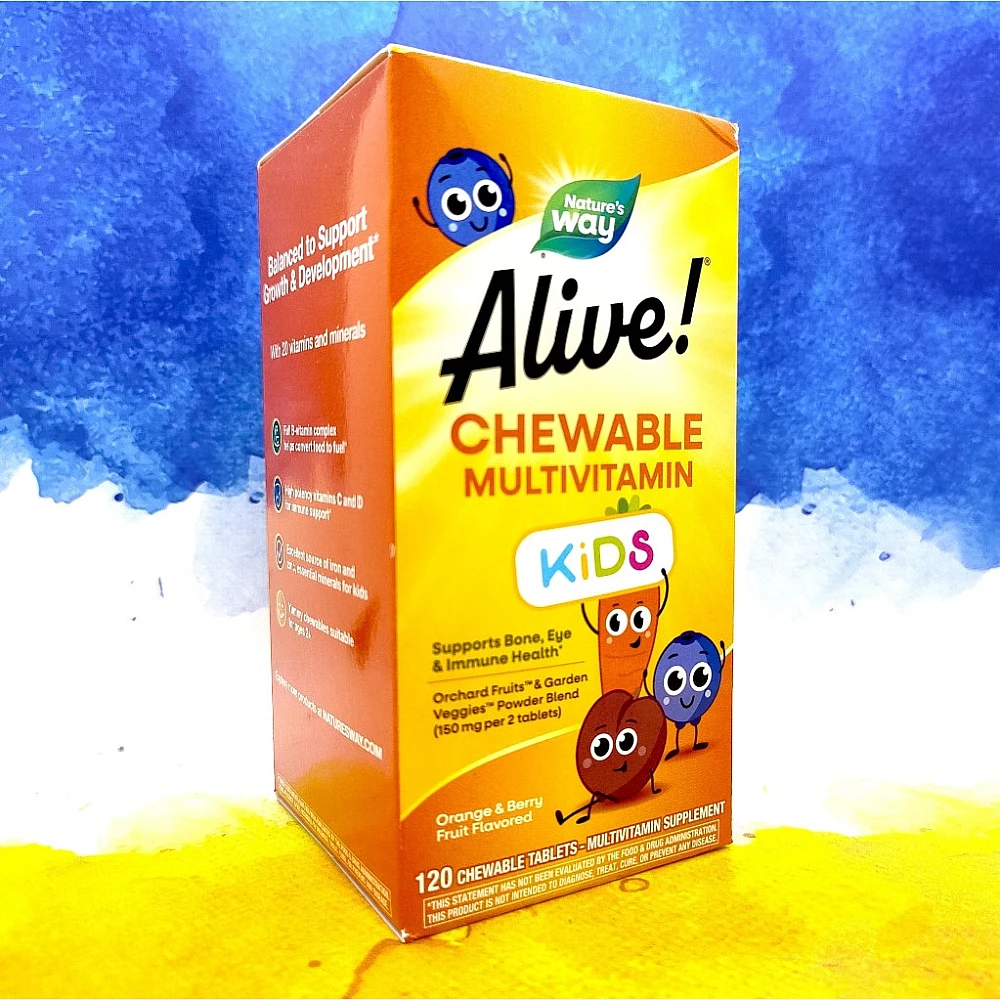 Nature's Way Alive! Kids Chewable Multivitamin