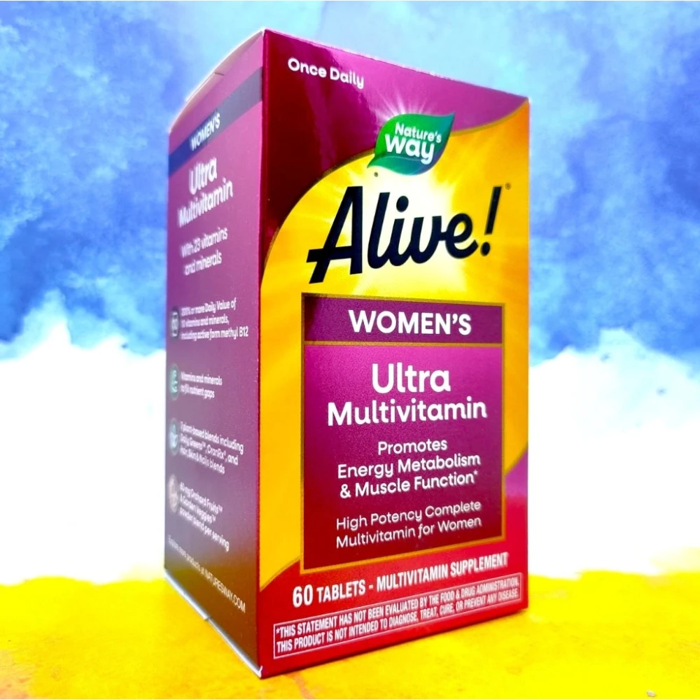 Nature's Way Alive! Women's Ultra Multivitamin 60 таблеток