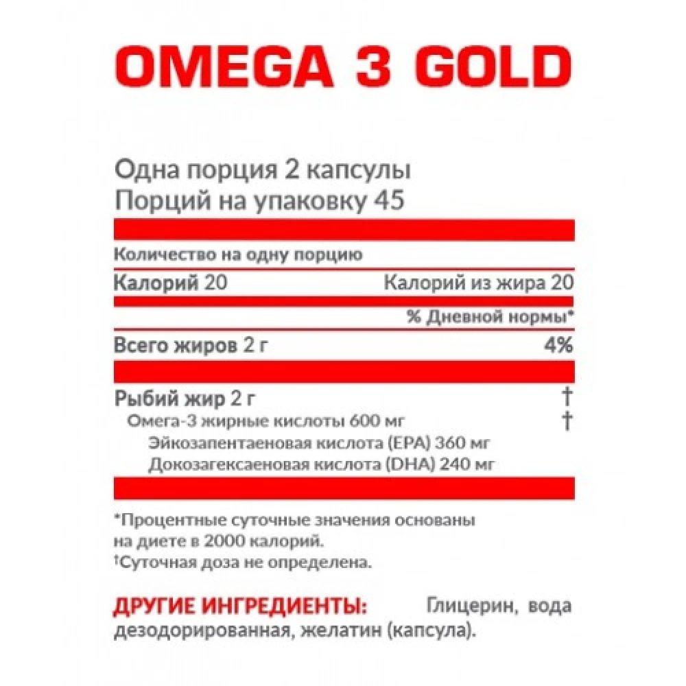 Nosorog Omega 3 Gold