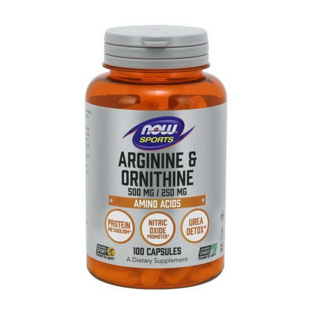 NOW Arginine & Ornithine