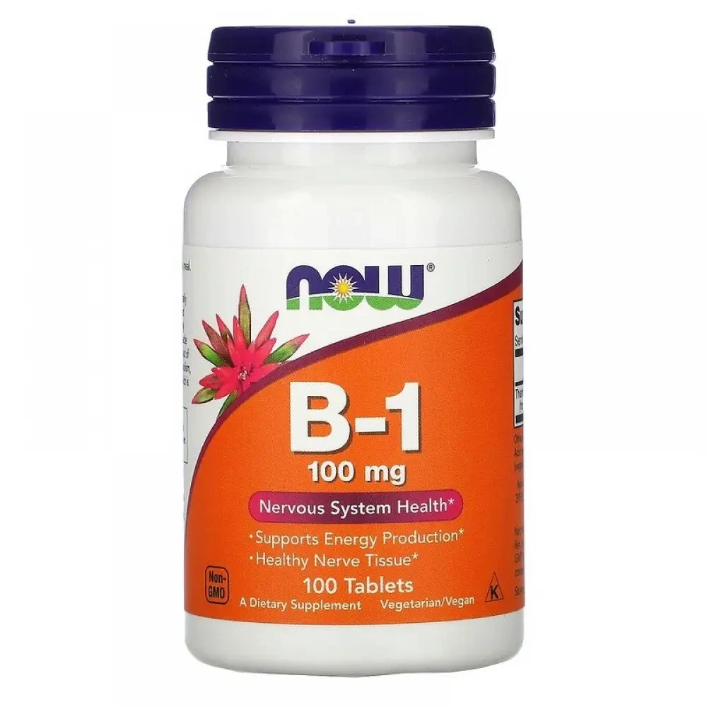 NOW B-1 100 mg 100 таблеток