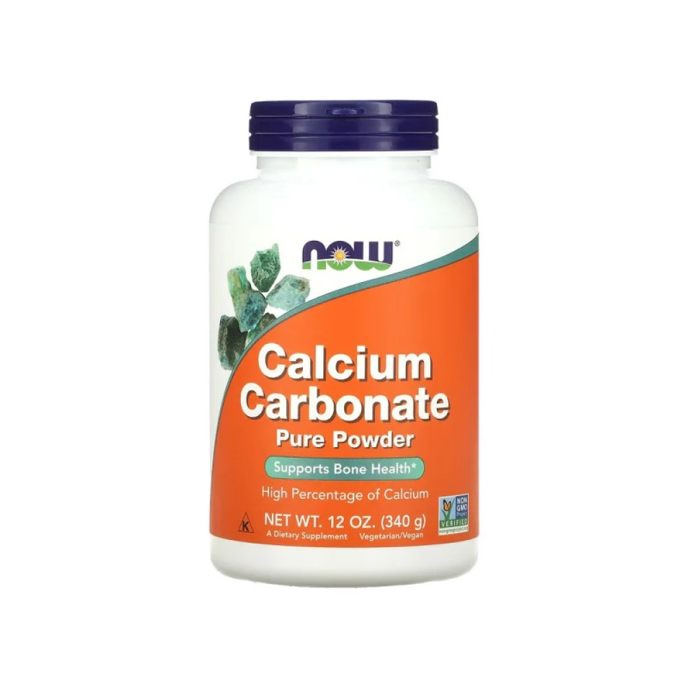 NOW Calcium Carbonate 340 грам