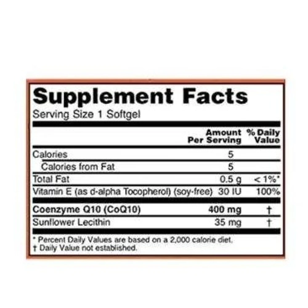 NOW CoQ10 400 mg