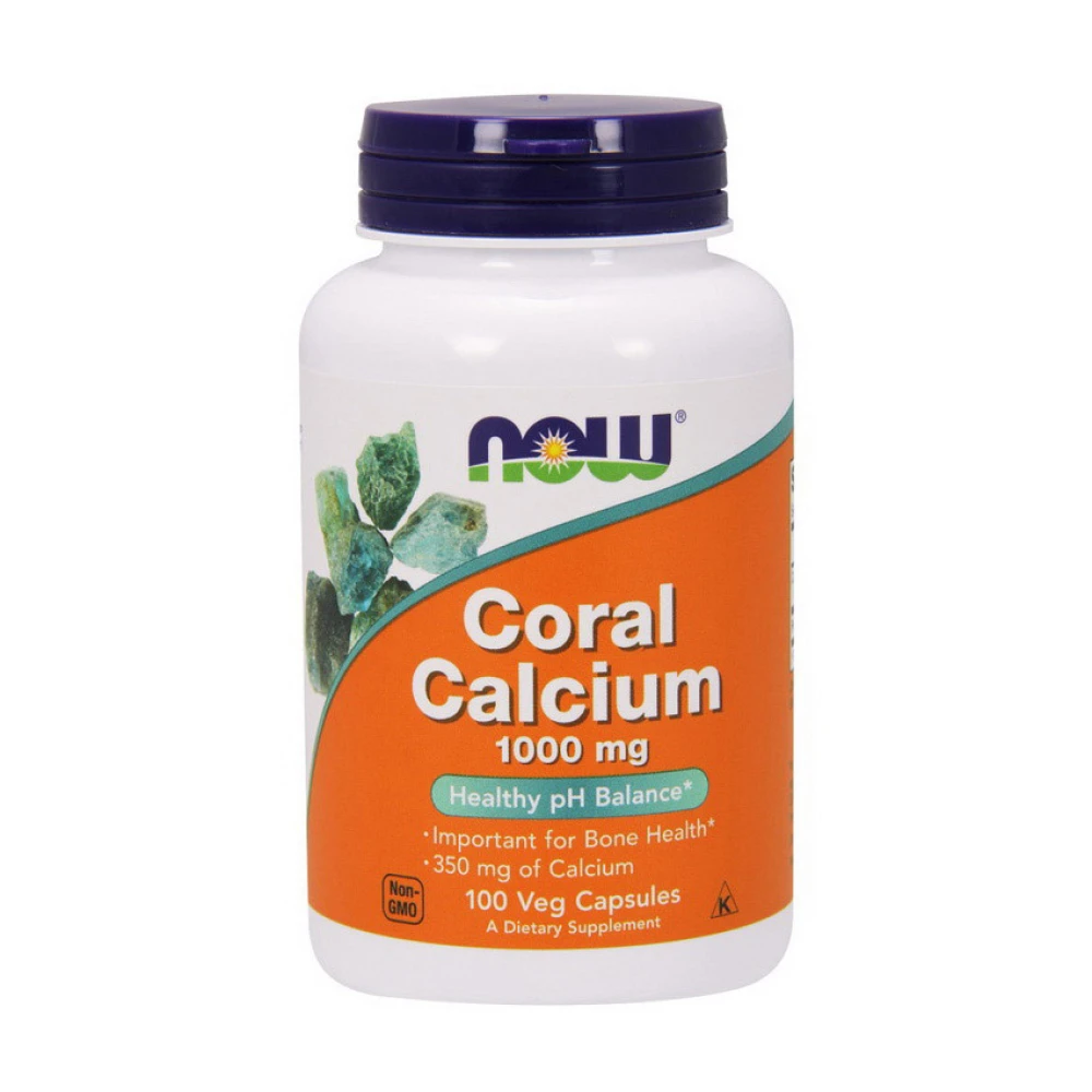 NOW Coral Calcium 1000 мг 100 капсул
