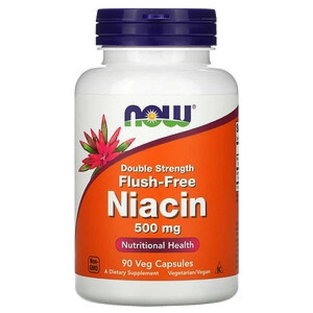 NOW Flush-Free Niacin 500 mg