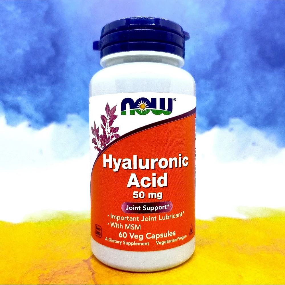 NOW Hyaluronic Acid 50 mg + MSM