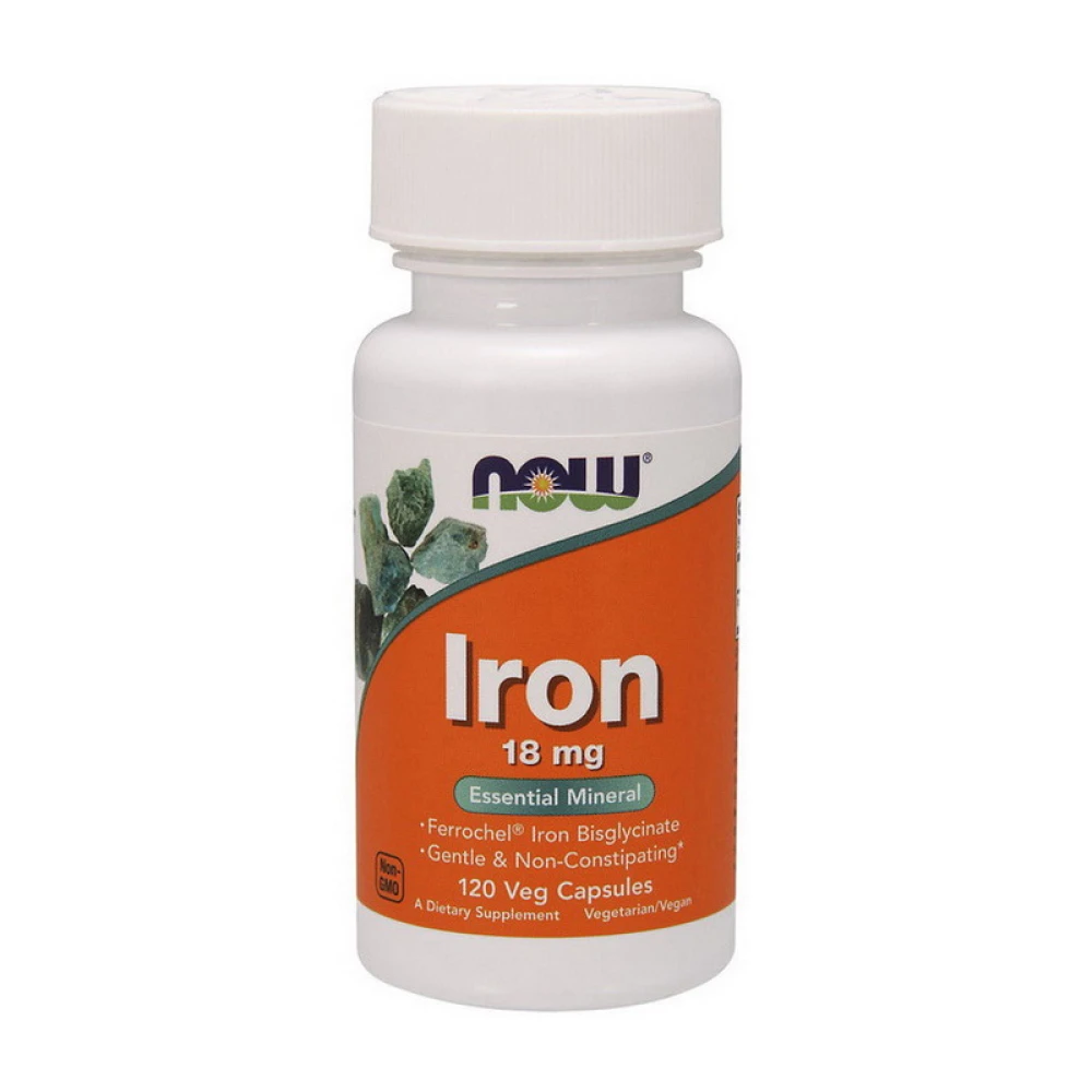 NOW Iron 18 mg