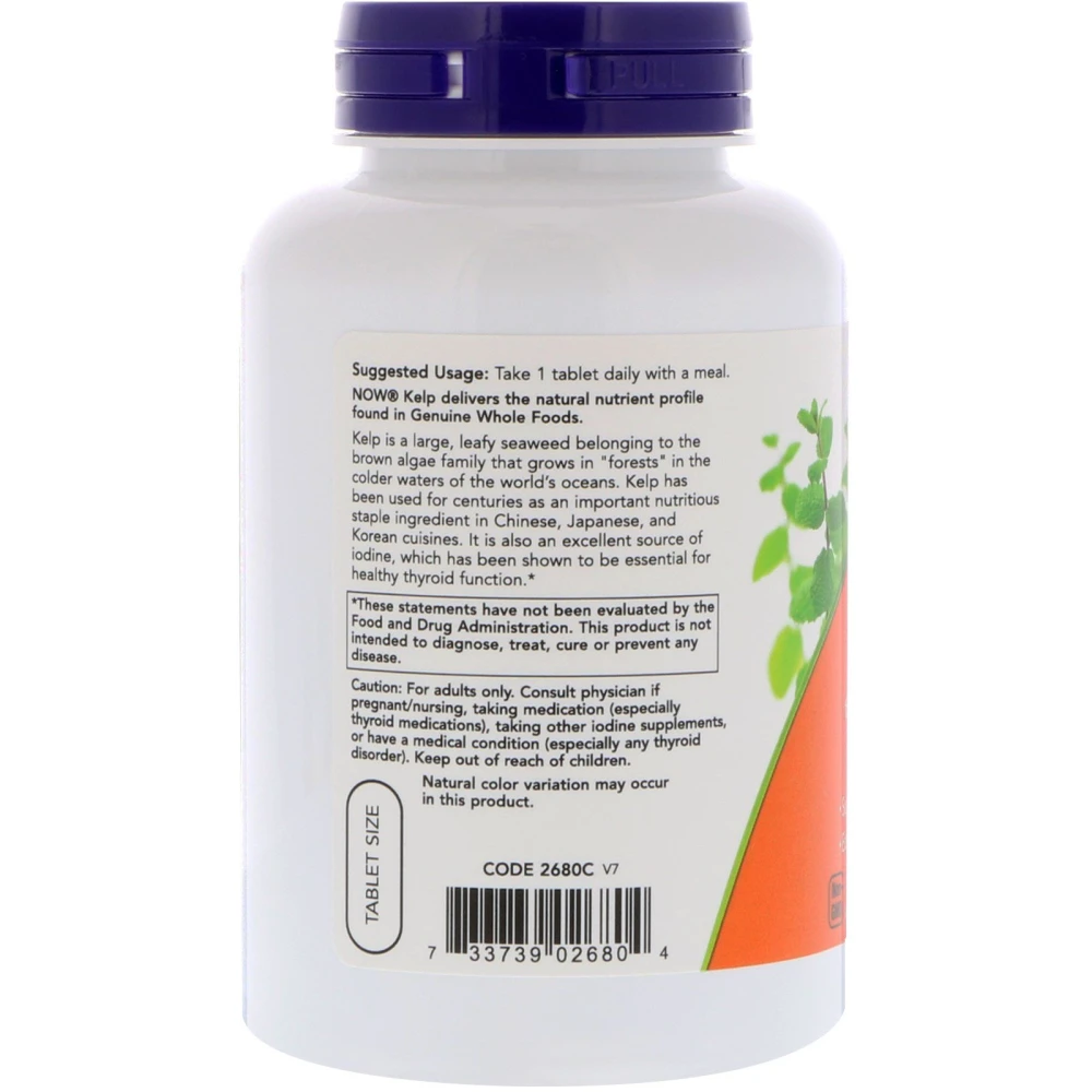 NOW Kelp 150 mcg 200 таблеток