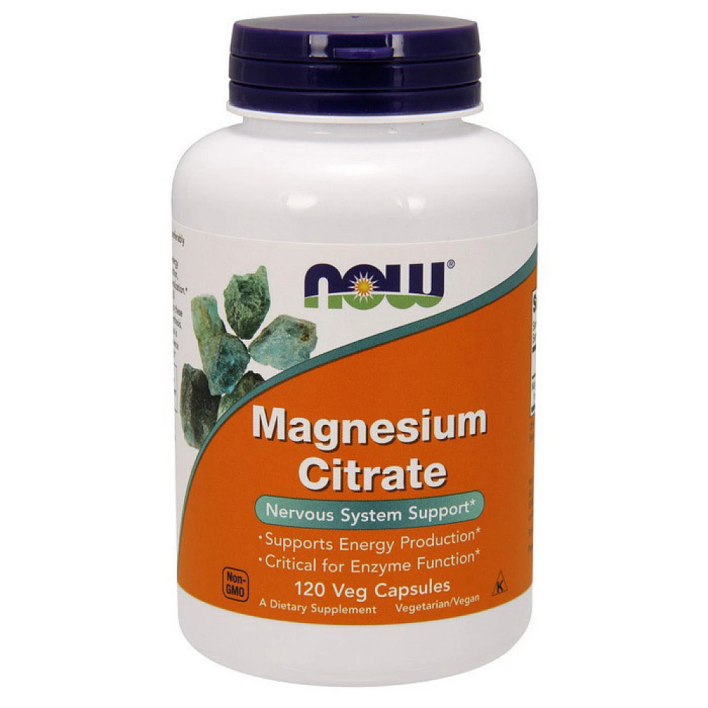 NOW Magnesium Citrate 200 mg Tablets