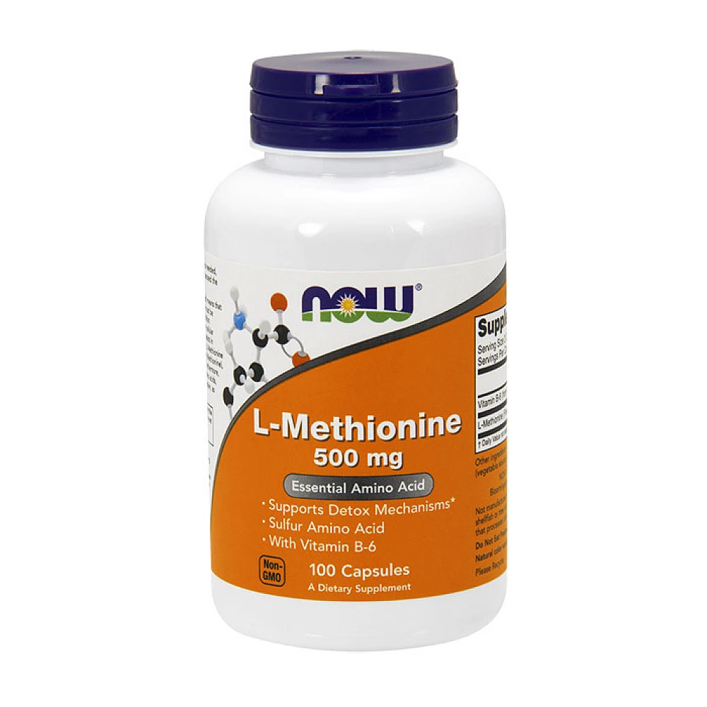 NOW L-Methionine 500 mg
