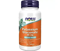NOW Potassium Gluconate 99 mg
