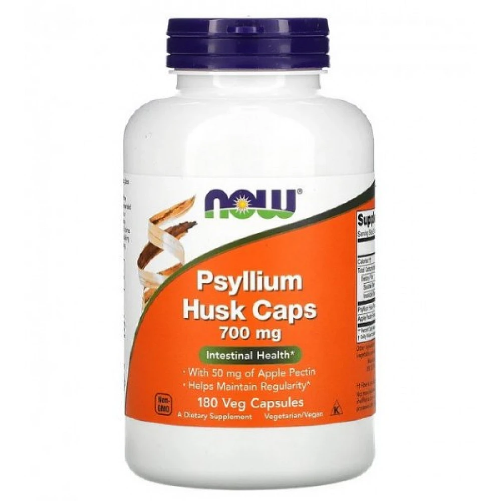 NOW Psyllium Husk Caps 700 mg