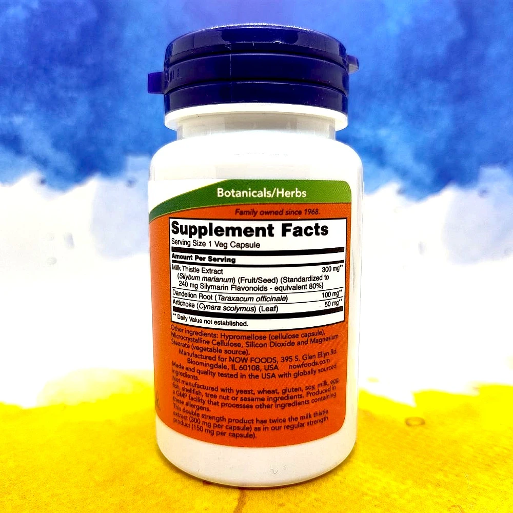 NOW Silymarin Milk Thistle Extract 300 mg