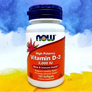 NOW Vitamin D3 2000 ME
