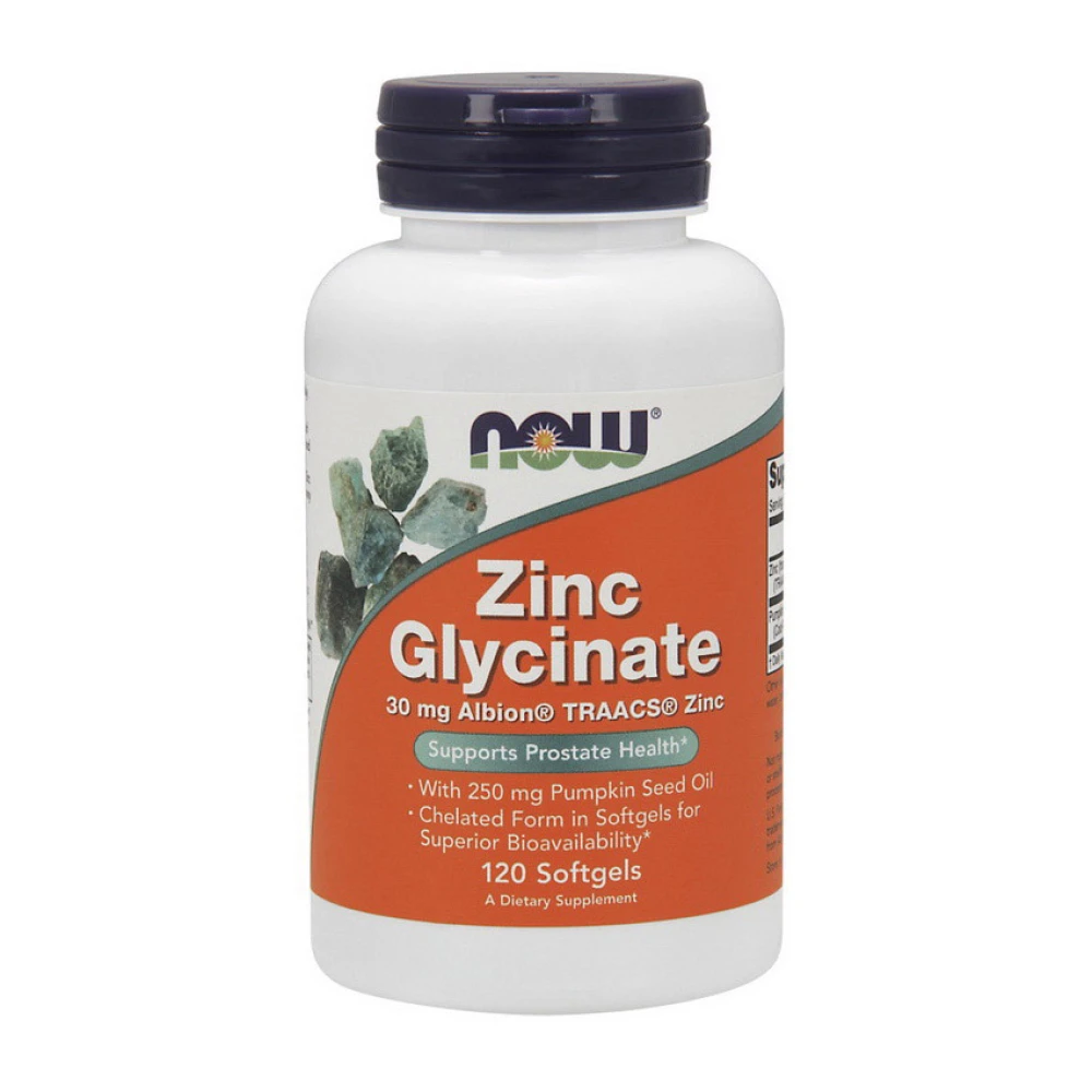 NOW Zinc Glycinate 30 mg