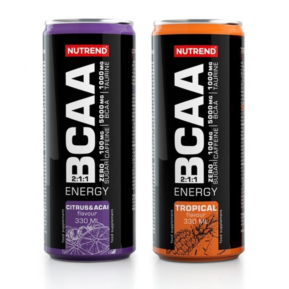 Nutrend BCAA Energy 330 мл блок 24 штуки