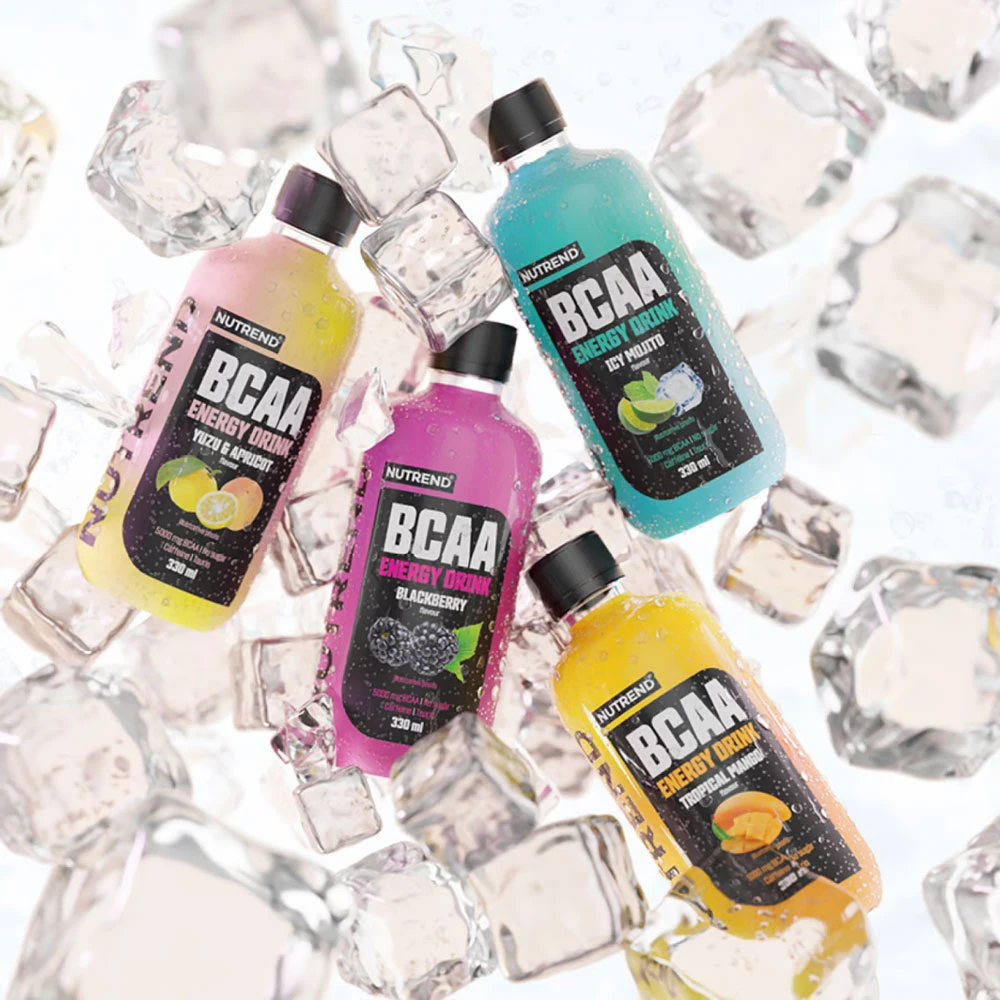 Nutrend BCAA Energy Drink 8х330 мл  8 порцій, MIX (різні смаки)