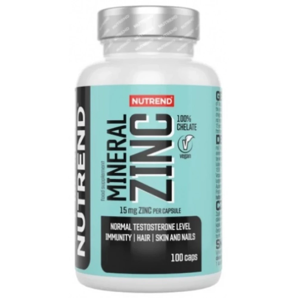 Nutrend Mineral Zinc 100% Chelate