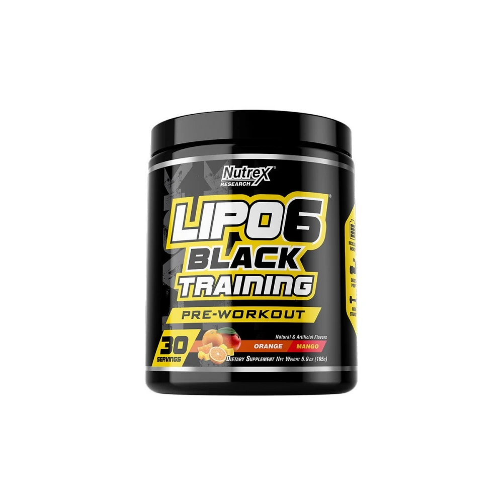 Nutrex Research Lipo 6 Black Training Pre-Workout 30 порцій