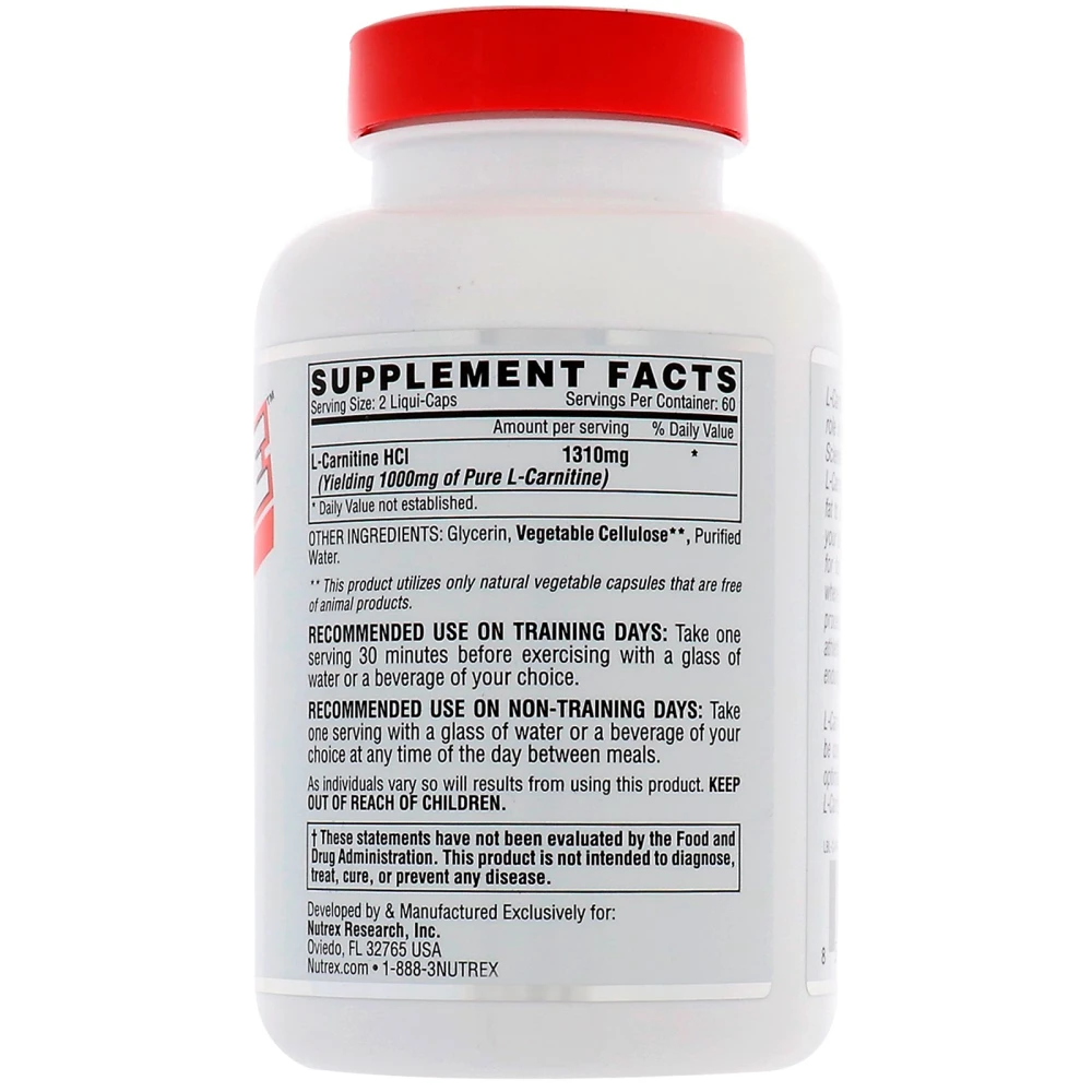 Nutrex Lipo 6 Carnitine