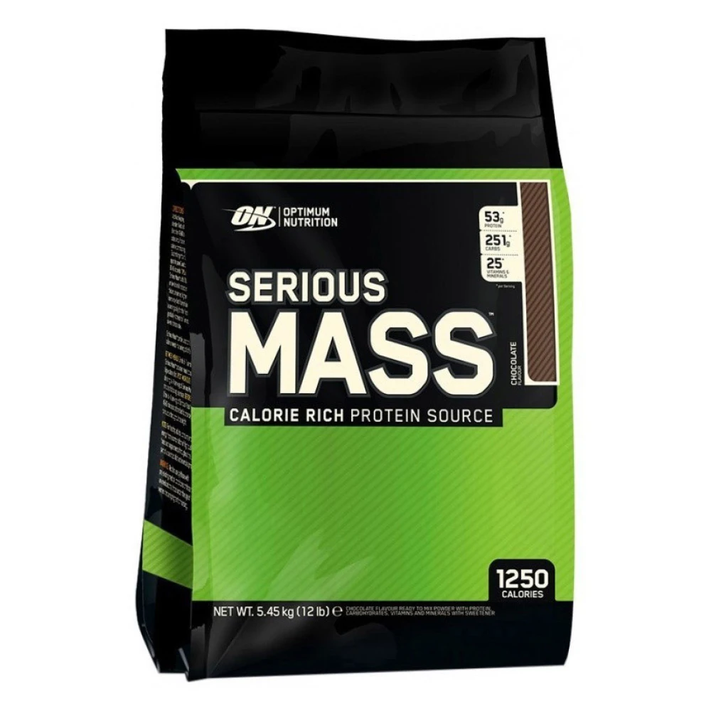 Serious Mass Optimum Nutrition 5,5 кг, Vanilla (ваниль)